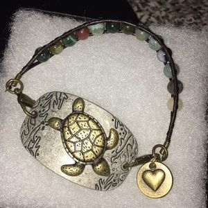 Boho Style Bracelet  Turtle Love